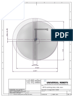 UR10 Working Area and Dimensions