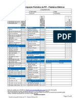 Checklist de Inspeção Periódica de PIT - Paleteiras Elétricas