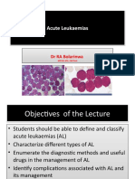 Acute Leukaemias Lecture-1