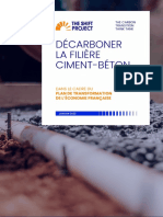 PTEF Decarboner Lindustrie - Ciment - Rapport Final