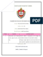 Caracterización e Información Científica