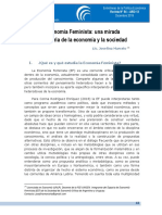 Economia Feminista Una Mirada Necesaria de La Economía y La Sociedad - Josefina Marcelo Entrelineas Nro 54 2019