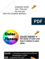 Color Theory Notes