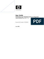 User Guide: HP Bladesystem PC Blade Enclosure Integrated Administrator For Cci V1.4