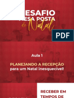 AULA 1 - Planejando A Recepção