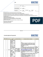 Carta Descriptiva