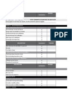 Scope of Work Matrix 1