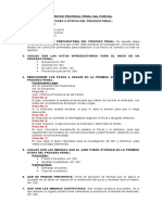 Preguntas Procesal Penal