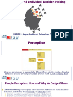 Class 5 - Perception and Individual Decision Making