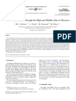 A Structural Transect Through The High and Middle Atlas of Morocco