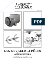 LSA 43.2/44.2 - 4 PÔLES: Alternateurs