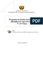 Trabalho Agro-Pecuária - 1º Ciclo