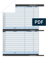 Planilha de Alto Desempenho Tre Tse Tec. Administrativo