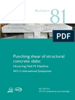 Fib Bulletin 81 - ACI SP-315 - Punching Shear of Structural Concrete Slabs - Honoring Neil M. Hawkins PDF