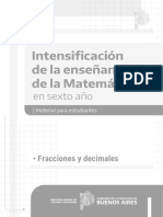 Material para Estudiantes de Sexto - Fracciones y Decimales