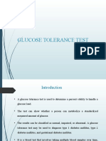 Unit 2 Glucose Tolerance Test