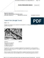 Control Valve Straight Travel