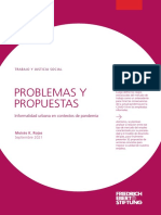 PROBLEMAS Y PROPUESTAS Informalidad Urba