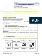 Act4 Structure Cristalline Des Métaux