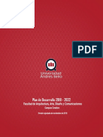 PDDF 2018-2022 - Fac. Arqu., Arte, Dise+ o y Comunic. - Versi+ N Ajustada Nov. 2019