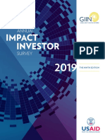 GIIN - 2019 Annual Impact Investor Survey - Webfile