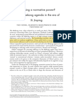 (Song and Liu) Becoming A Normative Power? China's Mekong Agenda in The Era of Xi Jinping