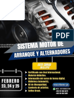 Información Curso de Arranque y Alternadores