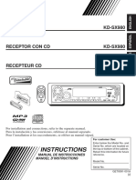 JVC KD SX980 PDF