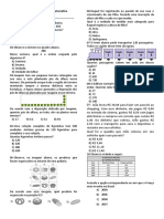 Avaliação Diagnóstica de Matemática - 8° e 9°