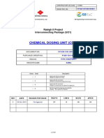 Chemical Dosing Unit (Cdu) : Rabigh II Project Interconnecting Package (UO1)