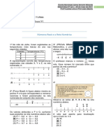 9º Ano Matemática - 26 de Maio de 2021