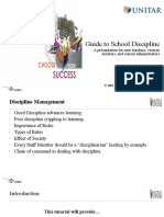 Guide To School Discipline Management