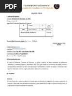 Programa 504AF Evaluación Financiera de Proyectos Seccion D