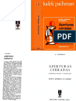 Aperturas Cerradas - Teoria Moderna de Ajedrez-Ludek Pachman-Escaques - CompressPdf PDF