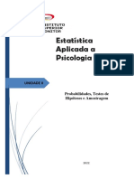 Unidade II - Estatística Aplicada A Psicologia PDF