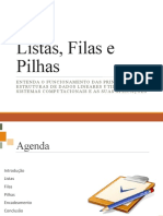 Slides Listas, Filas e Pilhas