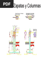 Planos Columnas y Zapatas