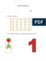 Taller de Pre-Matemática