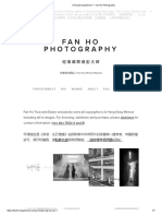 A Hong Kong Memoir Fan Ho