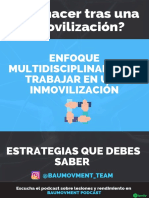 ¿Qué Hacer Tras Una Inmovilización