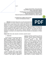 La Danza en El Ámbito Educativo PDF