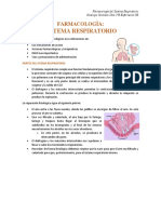 Farmacologia Del Sistema Respiratorio