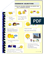 Possessive Adjectives and Genitive Case