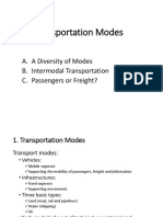 Transportation Modes