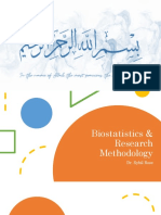 Biostatistics & Research Methodology PDF