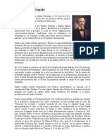 Juan Pablo Duarte Biografia