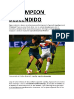 Analisis Boca Vs Tigre