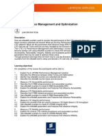 Course Description - LTE L13 Performance Management Optimization