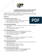 Convocatoria A Docentes I-2023 PDF