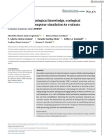 Conservation Letters - 2022 - Early Capistr N - Integrating Local Ecological Knowledge Ecological Monitoring and Computer PDF